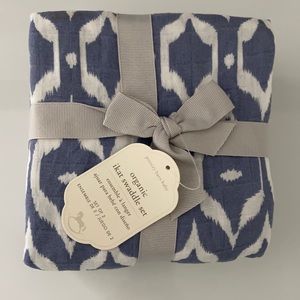 Set of 2 Pottery Barn Kids Organic Swaddle Set